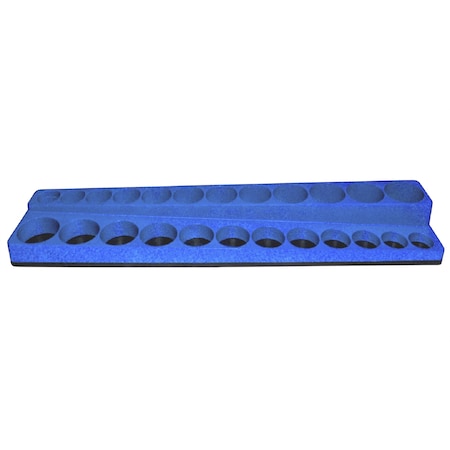 Mechanics Time Savers 3/8 in. 24-Hole MagnaCaddy, Blue SD3810